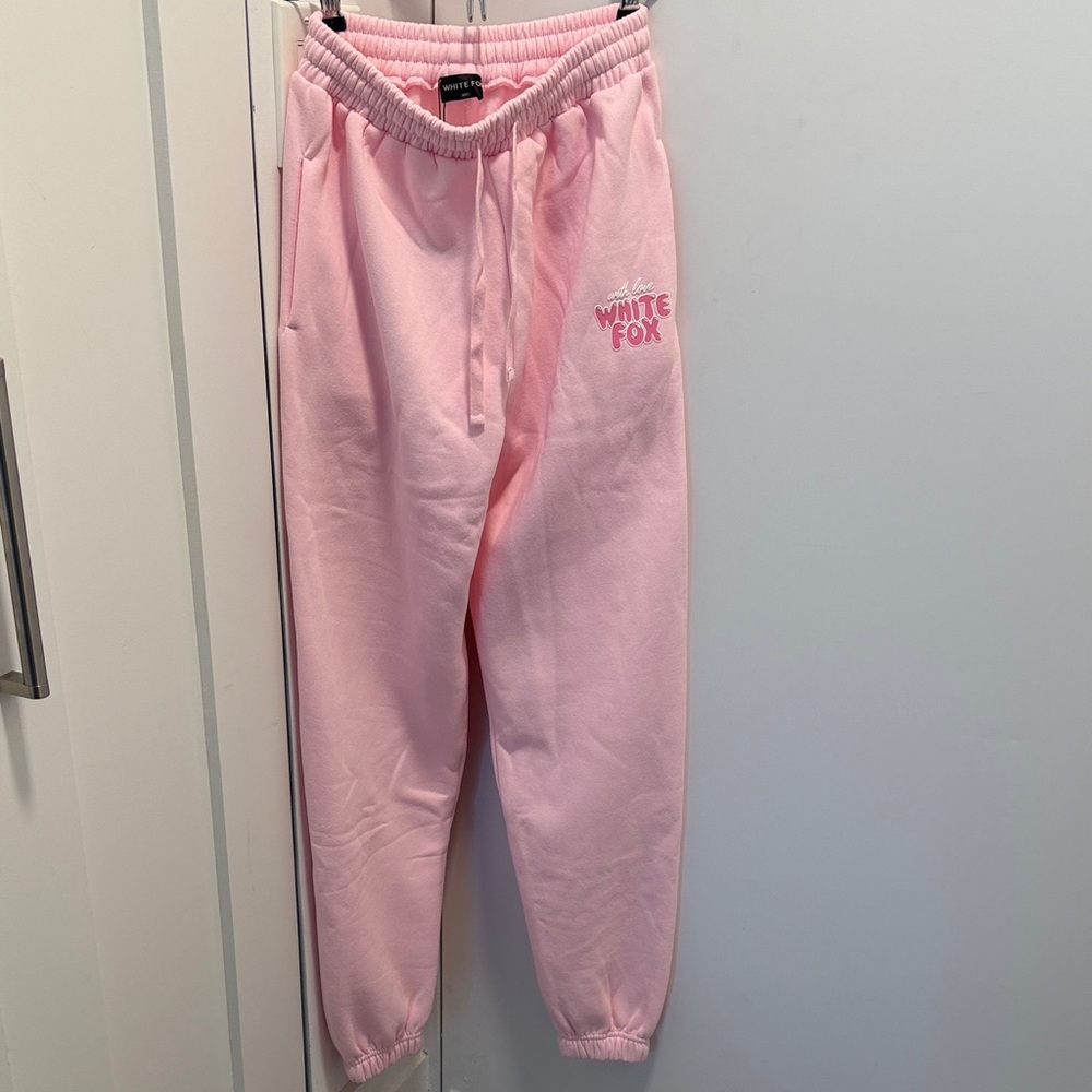 White Fox with love sweatpants - brand new!